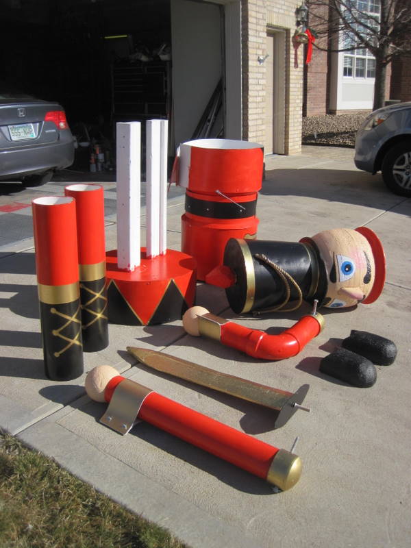 how to make a large nutcracker